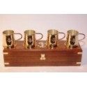 Set Bicchieri Rum con Box