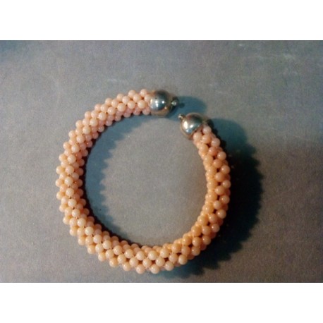 Bracciale corallo rosa