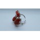 Anello  corallo rosso