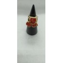 Anello  corallo rosso